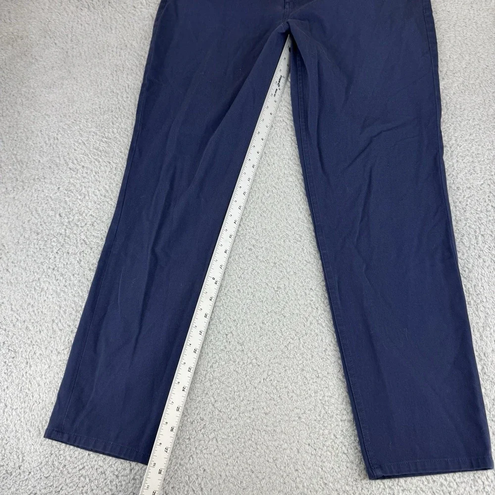 Nike Pants Womens Adult 10‎ Medium Blue Swoosh Logo Dri Fit Casual Comfort 31x28